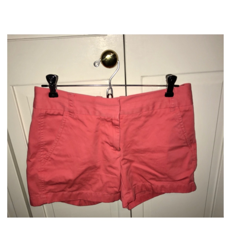 J. Crew 3" Salmon Chino Shorts